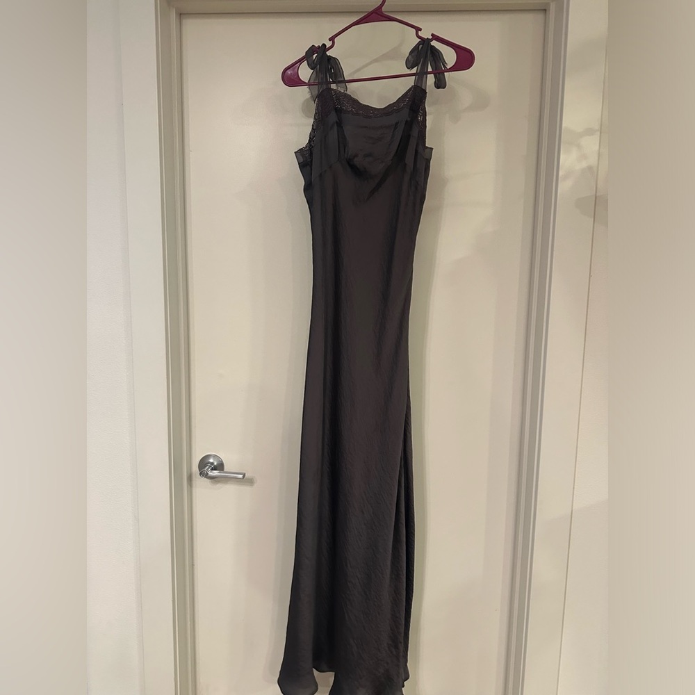 Free people intimate slip maxi dress silk